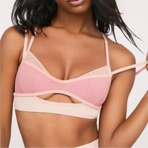 For Love & Lemons Emma Sports Bra Size Large